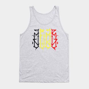 ACAB Belgium Flag Tank Top